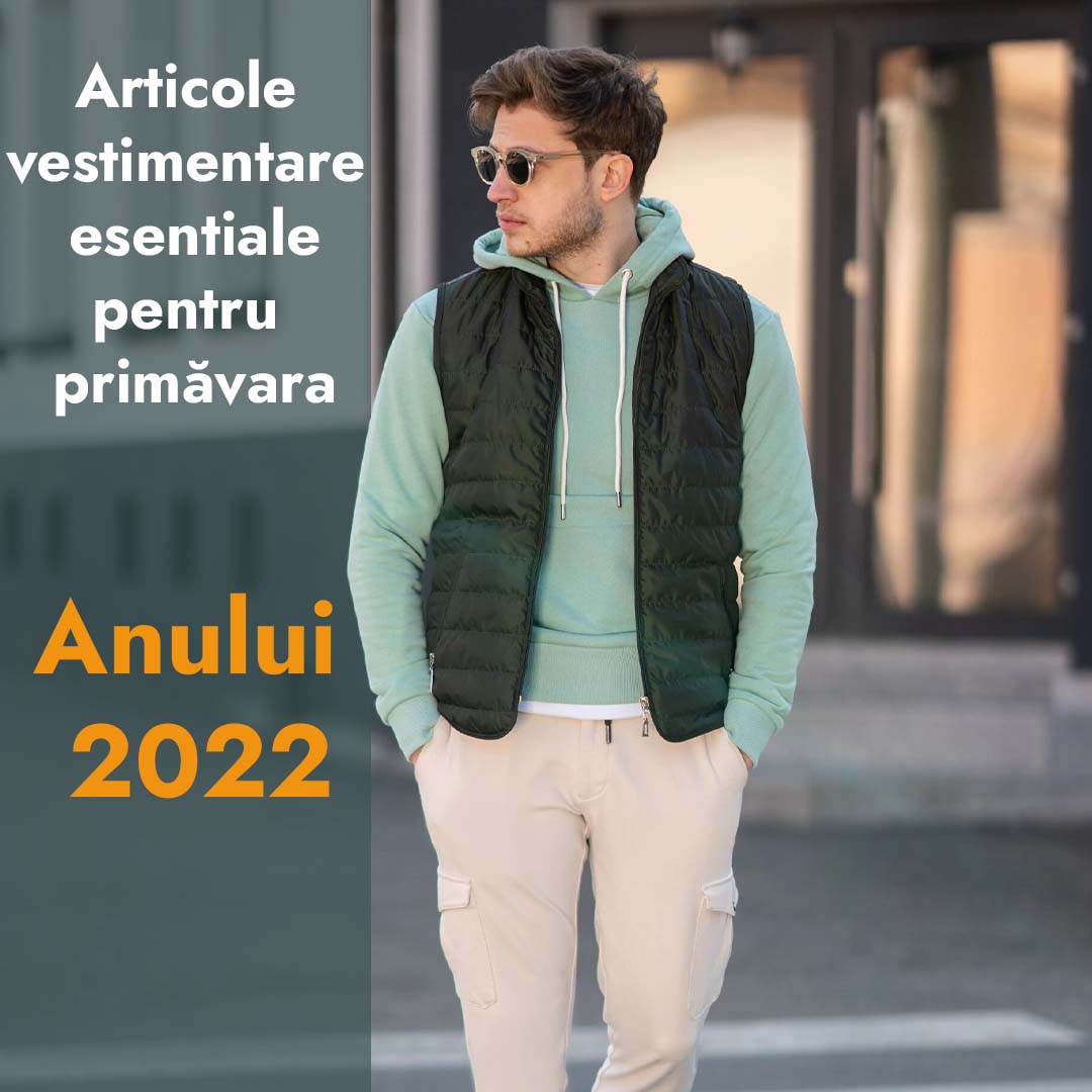 Articole vestimentare esentiale pentru primavara anului 2022