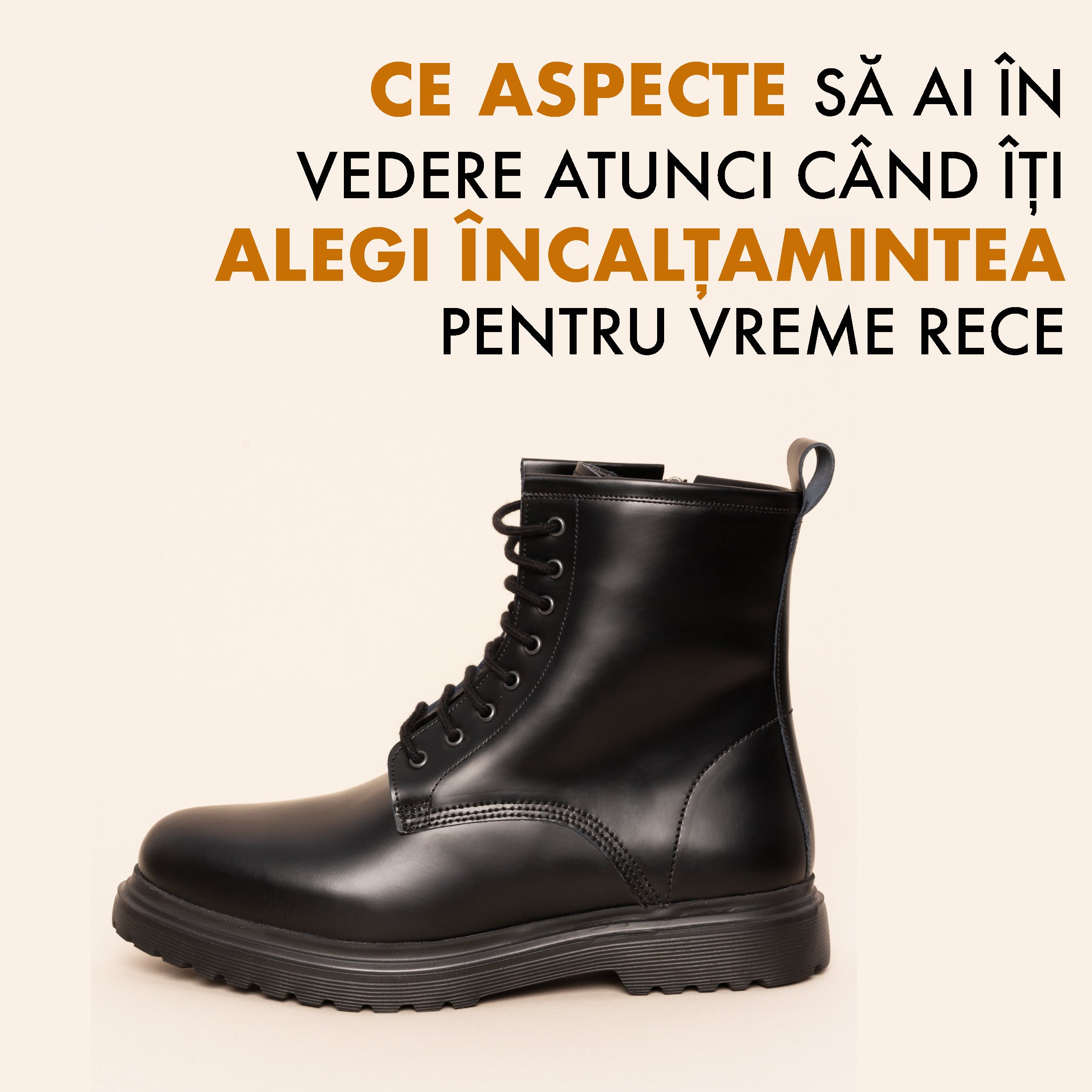 Ce aspecte sa ai in vedere atunci cand iti alegi incaltamintea pentru vreme rece
