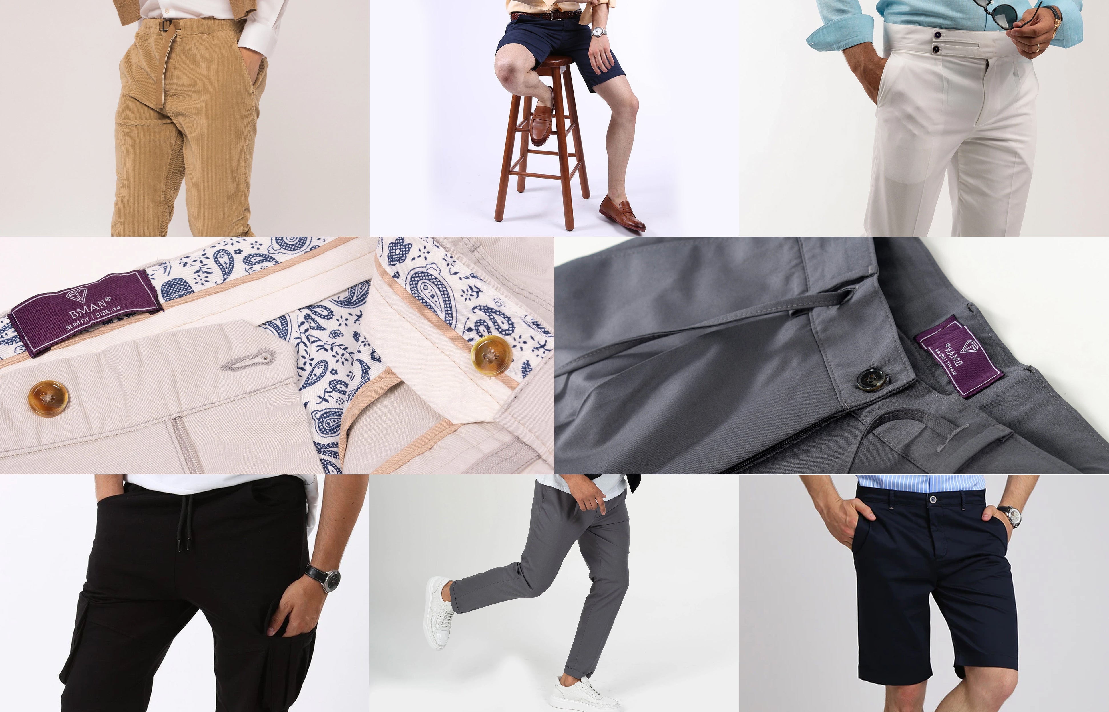 TIPURI DE PANTALONI DE NELIPSIT DIN GARDEROBA