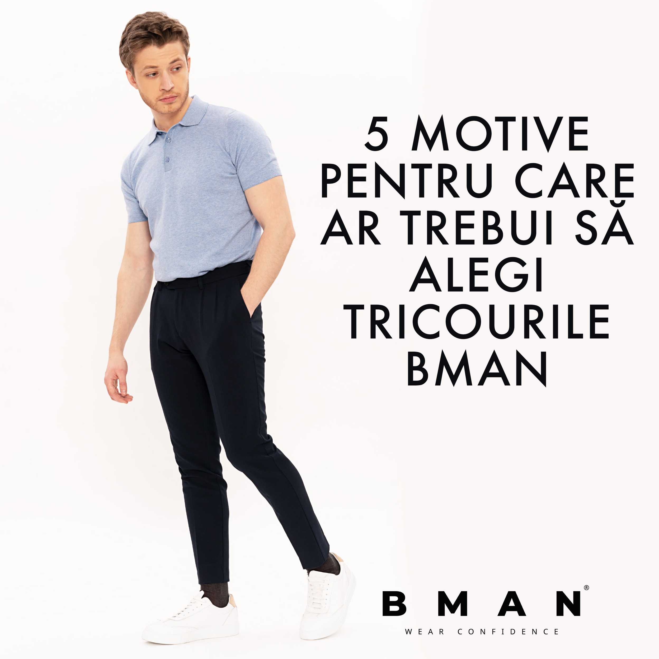 5 motive pentru care ar trebui sa alegi tricourile BMan