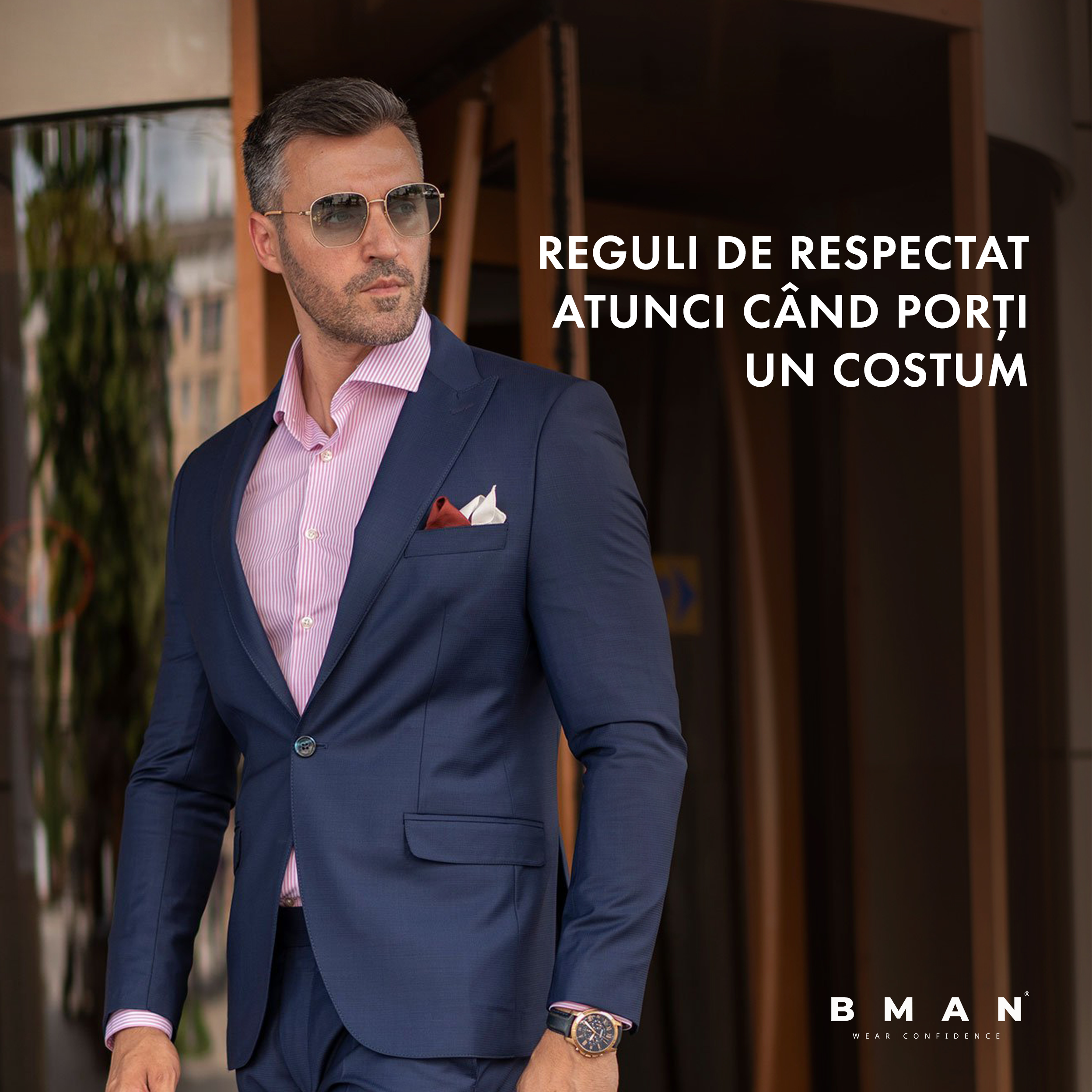 Reguli de respectat atunci cand porti un costum