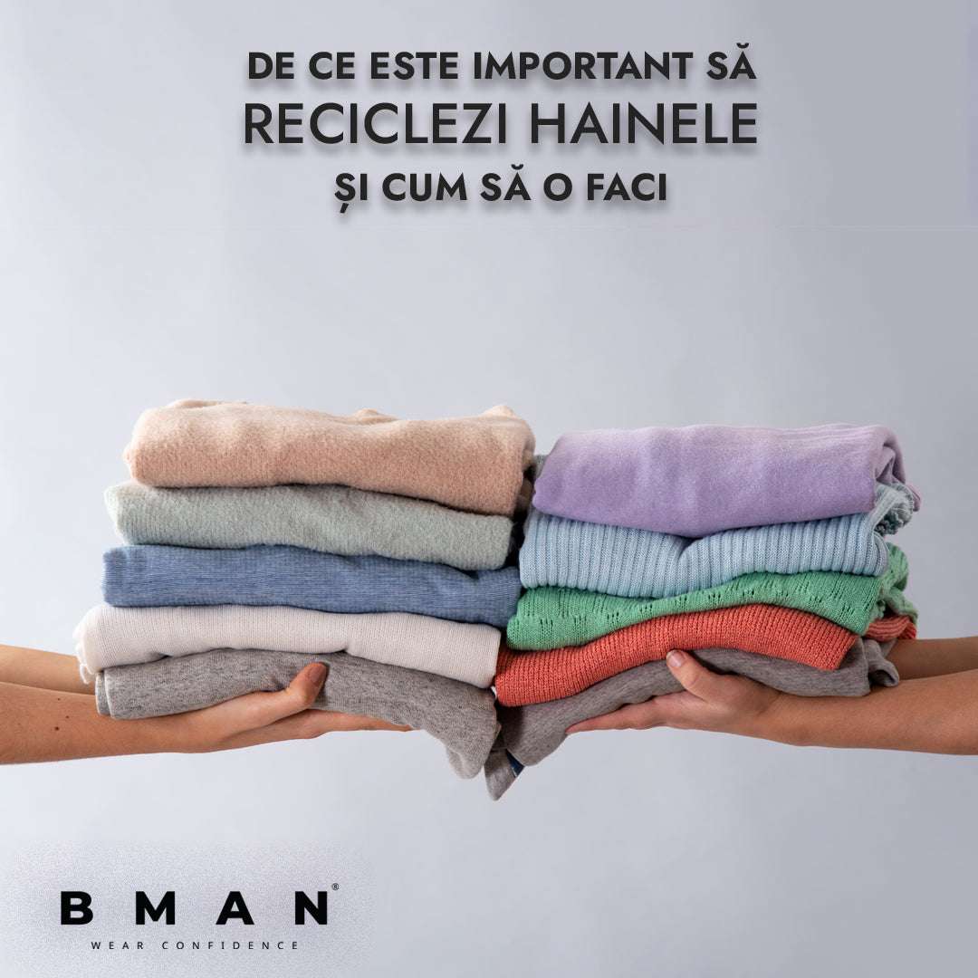 De ce este important sa iti reciclezi hainele si cum sa o faci?