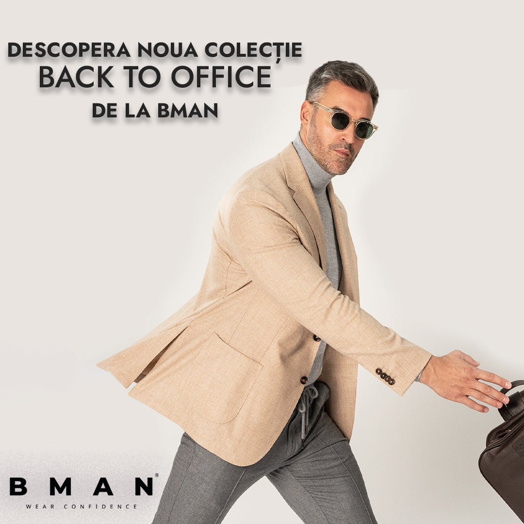 Descopera noua colectie Back to Office de la BMan
