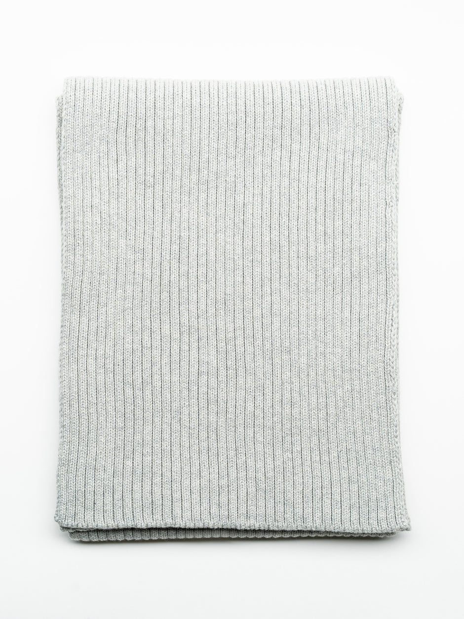 Esarfa Tip Fular Barbati Gri 100% Bumbac Natural BMan002 (2)