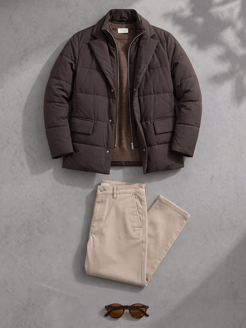 Tinuta Barbati Smart Casual Caramello Bman1216