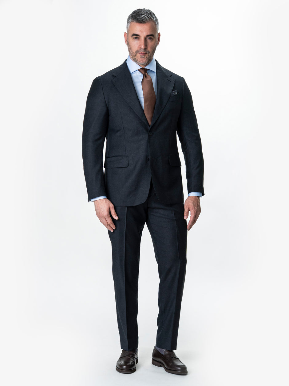 Costum Barbati Gri Lana Vitale Barberis Super120's BMan0006 (2)