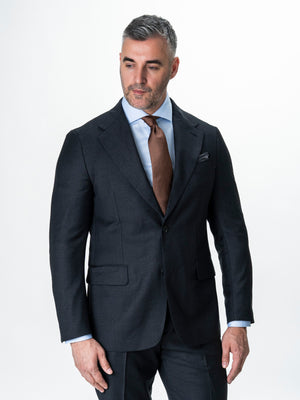 Costum Barbati Gri Lana Vitale Barberis Super120's BMan0006