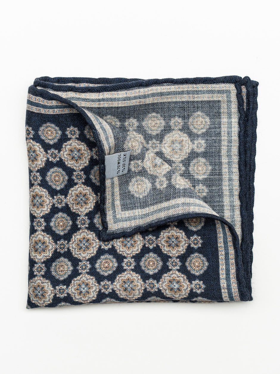 Batista Eleganta Barbati Bleumarin cu Imprimeu BMan425 (1)