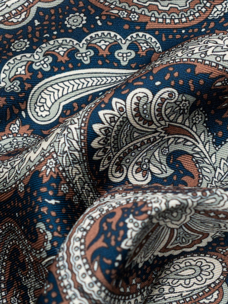 Batista Eleganta Bleumarin cu Imprimeu BMan452 (3)
