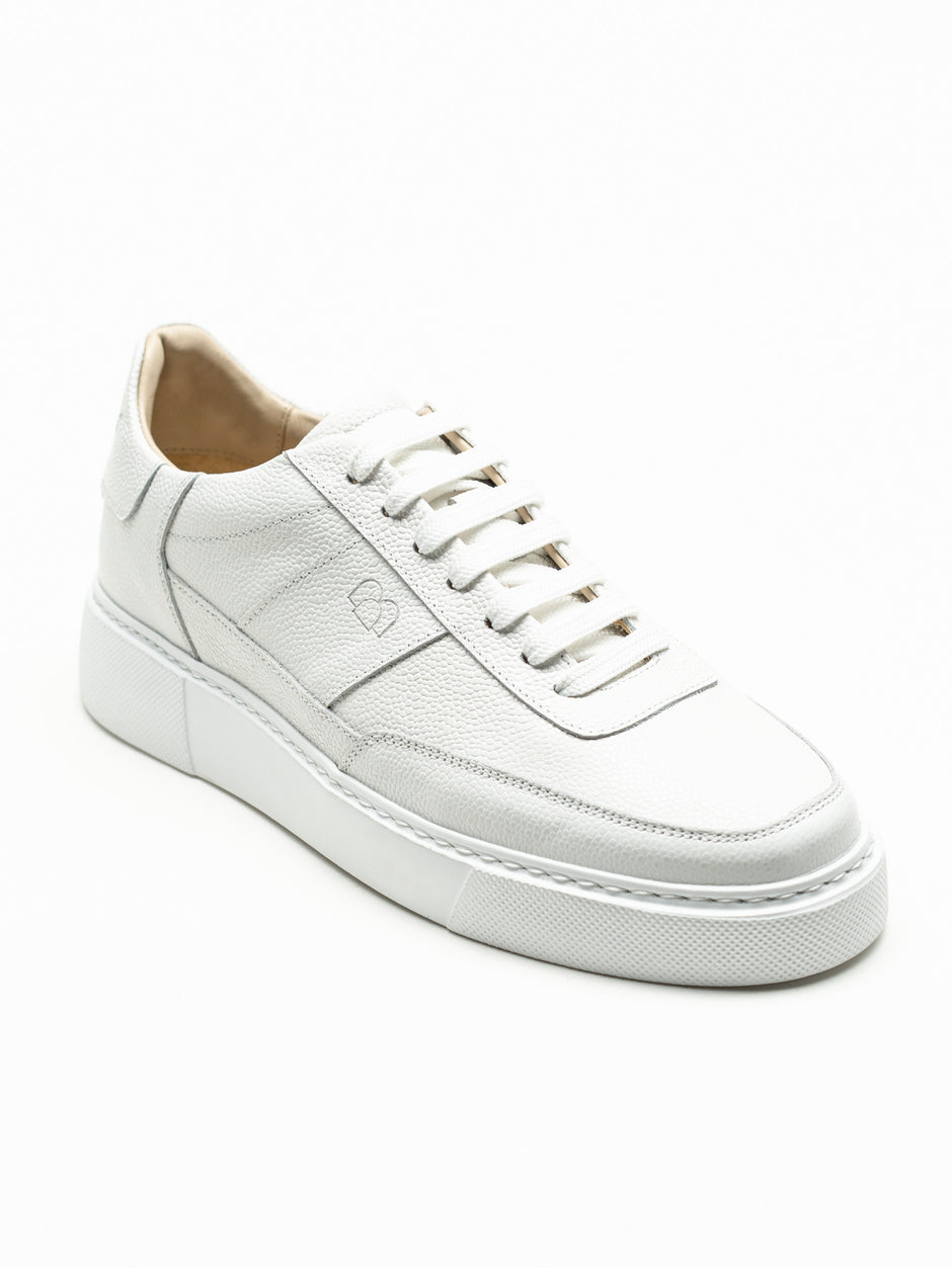 Pantofi Casual Barbati Sneakers Albi Din Piele Naturala BMan0422 (5)