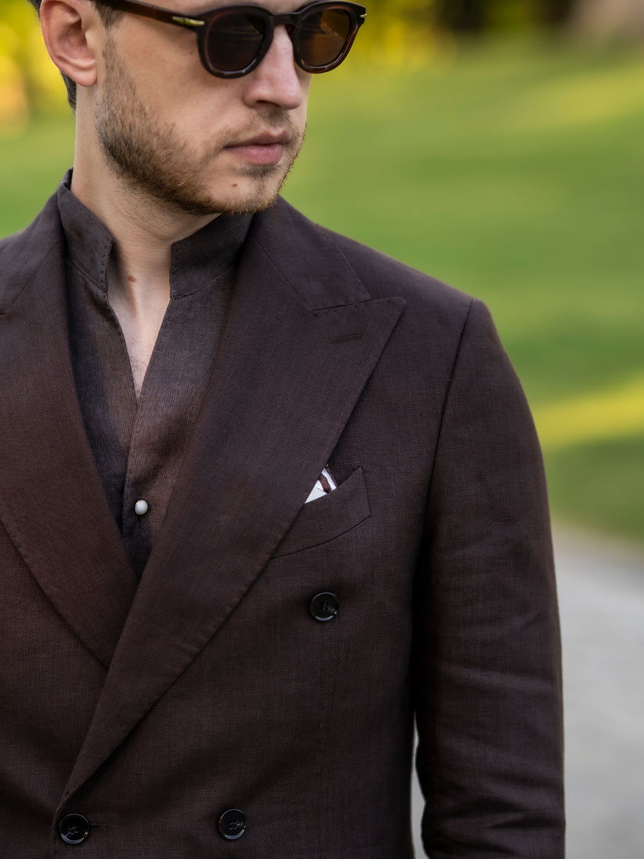 Tinuta Completa Barbati Smart Casual Marrone BMan0551 (4)