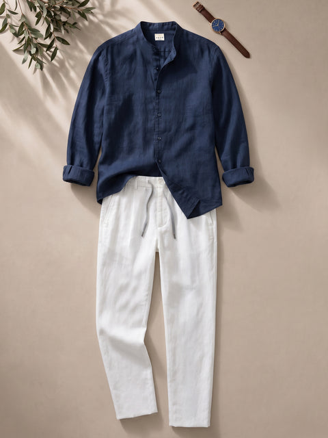 Tinuta Barbati Casual de Vara Lino Vela Bman1155