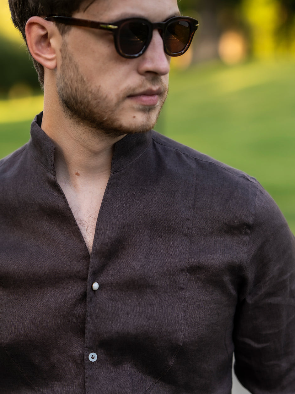 Tinuta Completa Barbati Smart Casual Marrone BMan0551 (9)