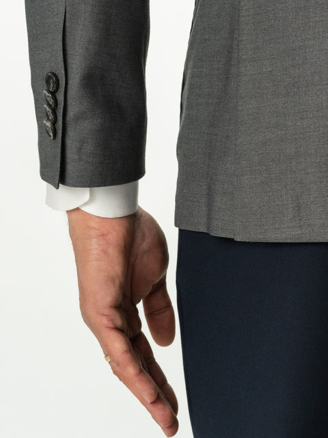 Sacou Bărbați De Vară Gri Antracit Elegant & Smart Casual  BMan0004 (4)