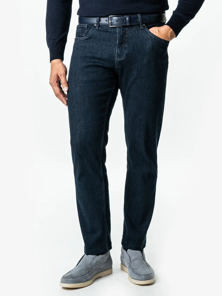 Pachet Cadou Barbati Blugi Tip Denim Si Pulover Tip Helanca Bman0293 (4)