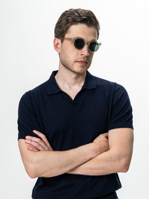 Tricou Barbati Polo Bleumarin 100% Bumbac BMan0107