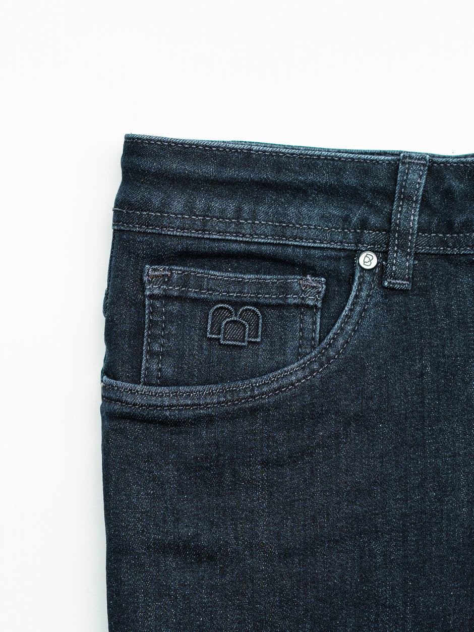 Blugi Barbati Bleumarin Comfort Fit Denim T400 BMan0003 (7)