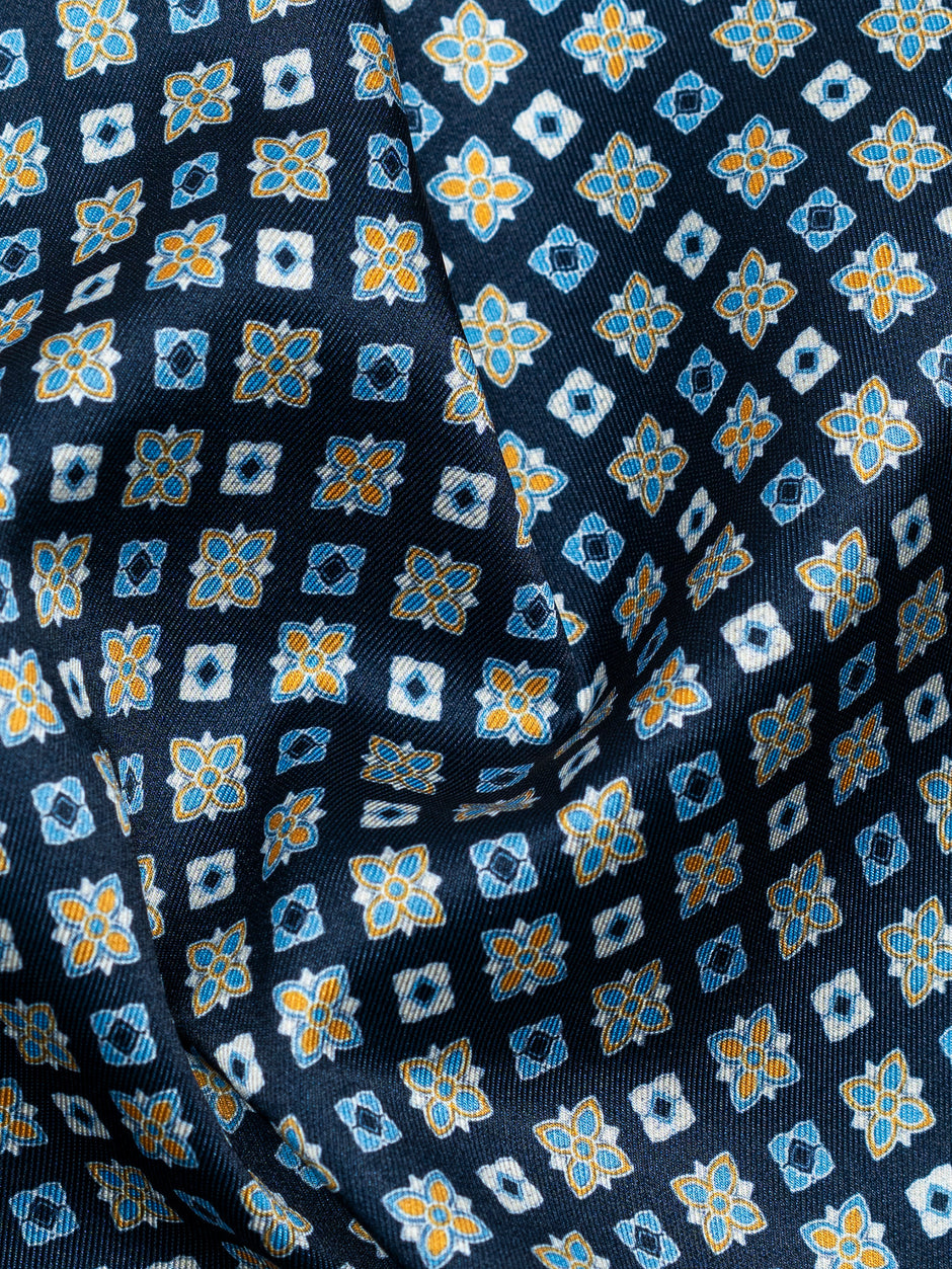 Batista Eleganta Bleumarin cu Imprimeu BMan450 (3)