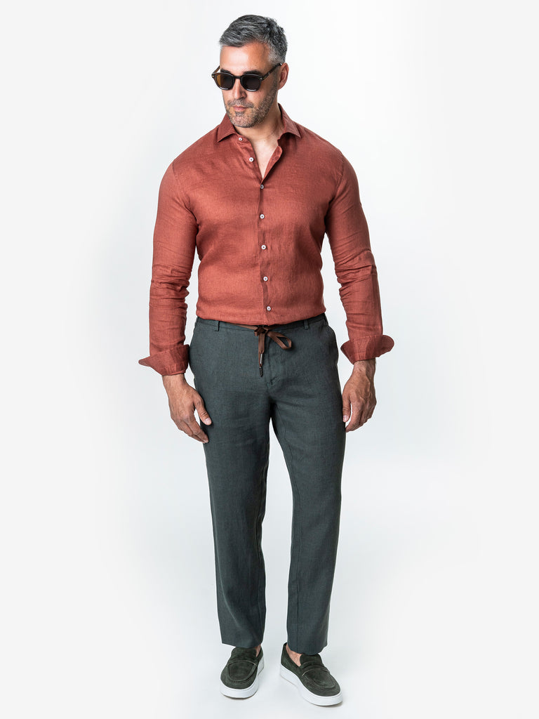 Pantaloni In Natural - BMan.ro
