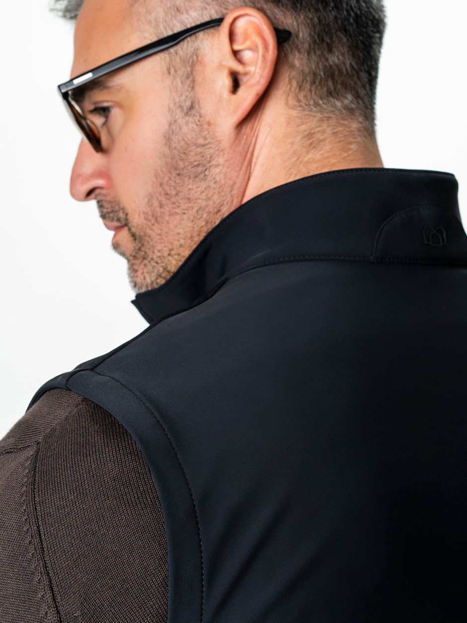 Vesta Premium Tip Jacketa Fara Maneci Bleumarin Inchis BMan0003 (6)