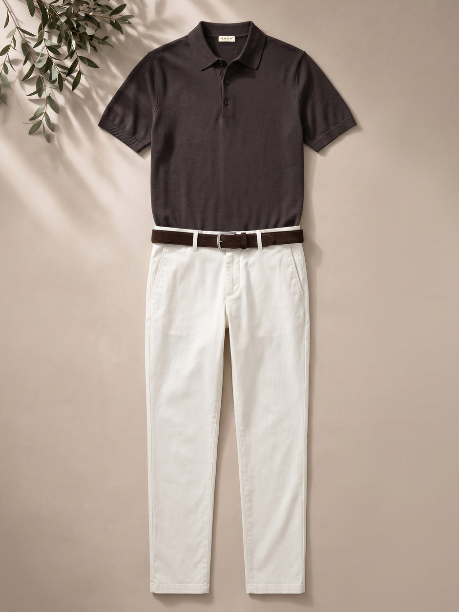 Tinuta Barbati Casual de Vara Biscotto Bman1156 (1)