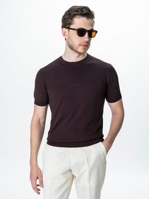 Tricou Barbati Rayon Maro Inchis BMan0102