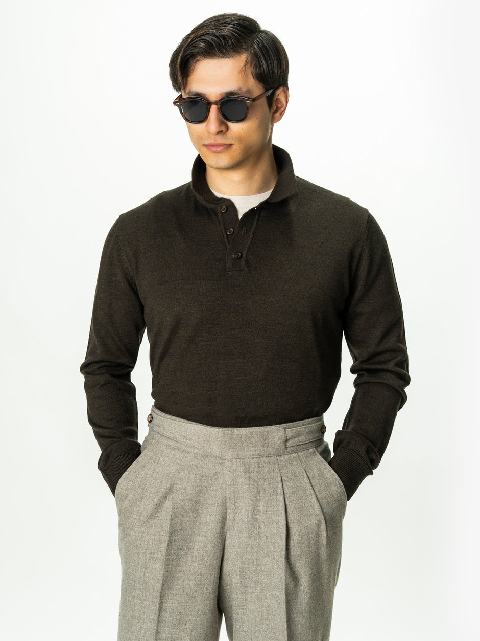 Pulover Barbati Maro Polo Din Lana Merinos BMan0051 (1)