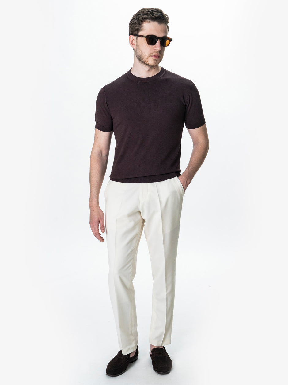 Tricou Barbati Rayon Maro Inchis BMan0102 (2)