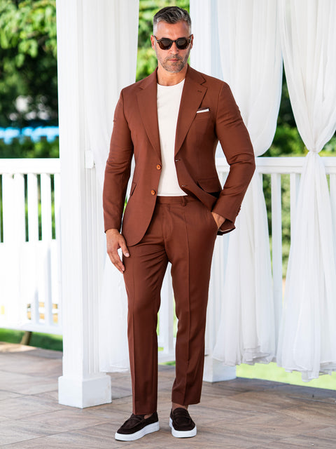 Tinuta Completa Barbati Smart Casual Brick BMan0567