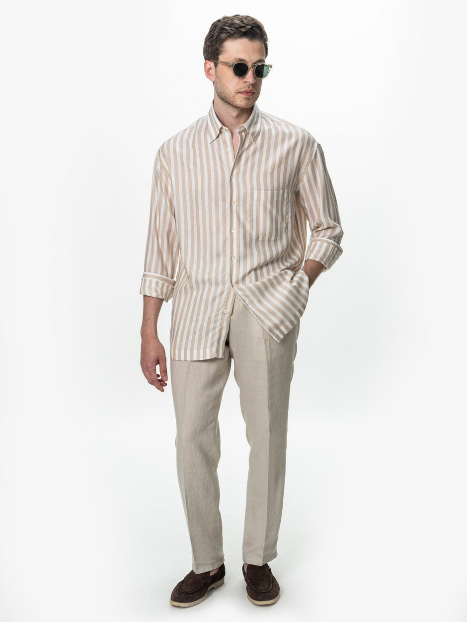 Tinuta Barbati Completa Casual de Vara Vanilla Bman1126 (2)