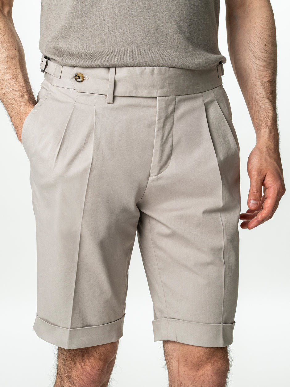 Pantaloni Scurti Barbati Bej Model Gurkha BMan177 (1)