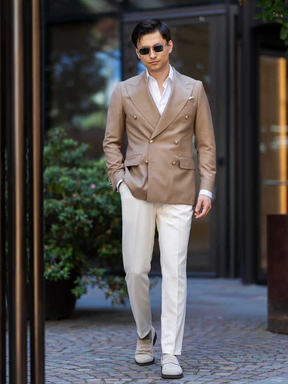 Tinuta Barbati Completa Smart Casual Almond Bman1118 (1)