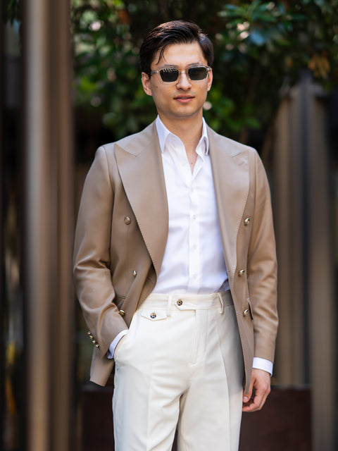 Tinuta Barbati Completa Smart Casual Almond Bman1118