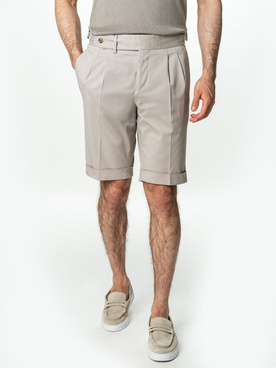 Pantaloni Scurti Barbati Bej Model Gurkha BMan177 (4)
