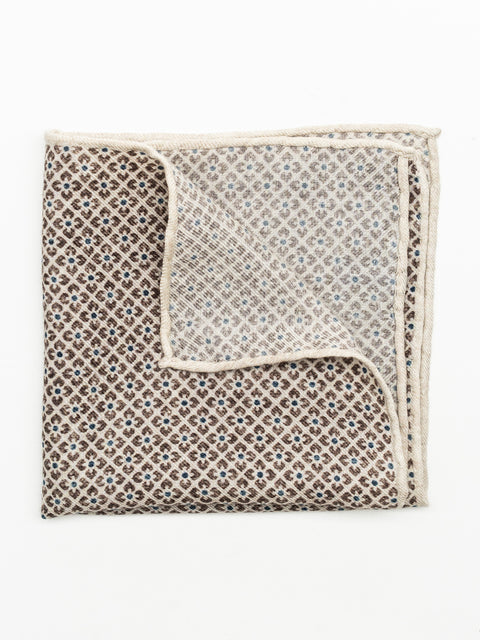 Batista Eleganta Barbati Bej cu Imprimeu BMan428