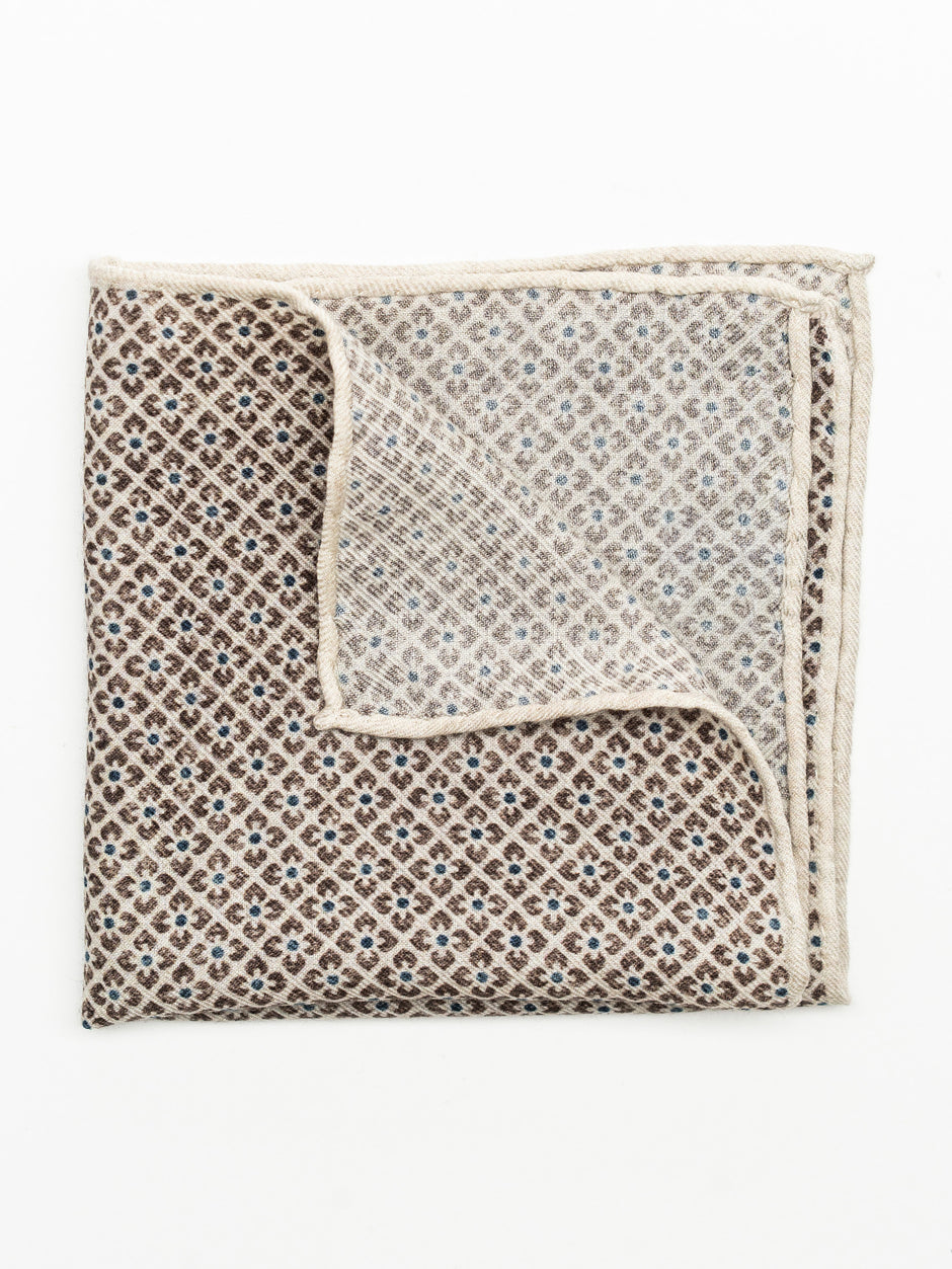 Batista Eleganta Barbati Bej cu Imprimeu BMan428 (1)