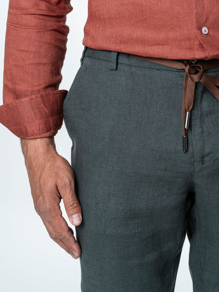 Pantaloni In Natural - BMan.ro