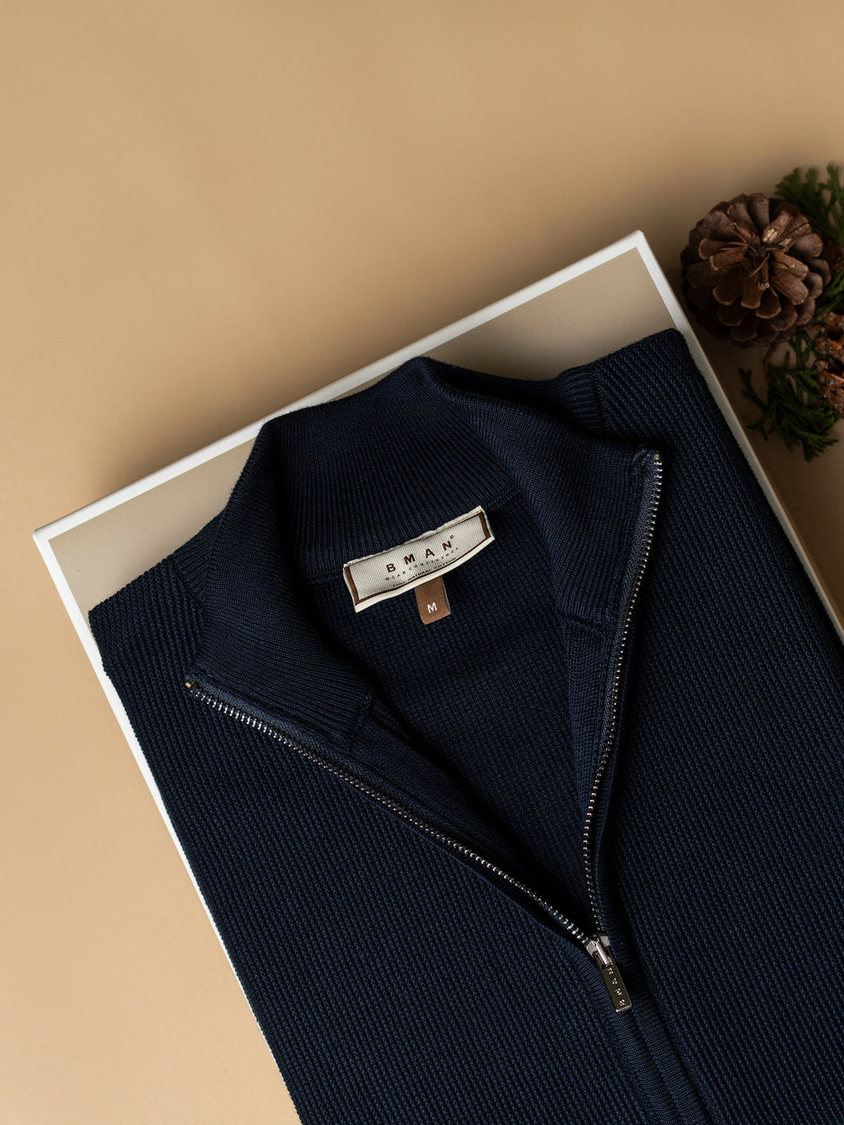 Pachet Cadou Barbati Pulover Cu Fermoar Si Blugi Bman0080 (3)