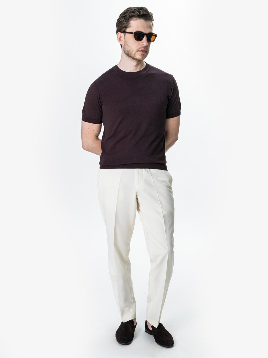 Tricou Barbati Rayon Maro Inchis BMan0102 (8)