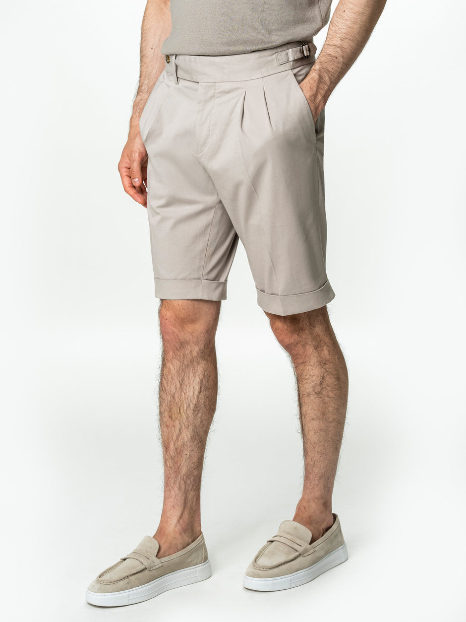 Pantaloni Scurti Barbati Bej Model Gurkha BMan177 (5)