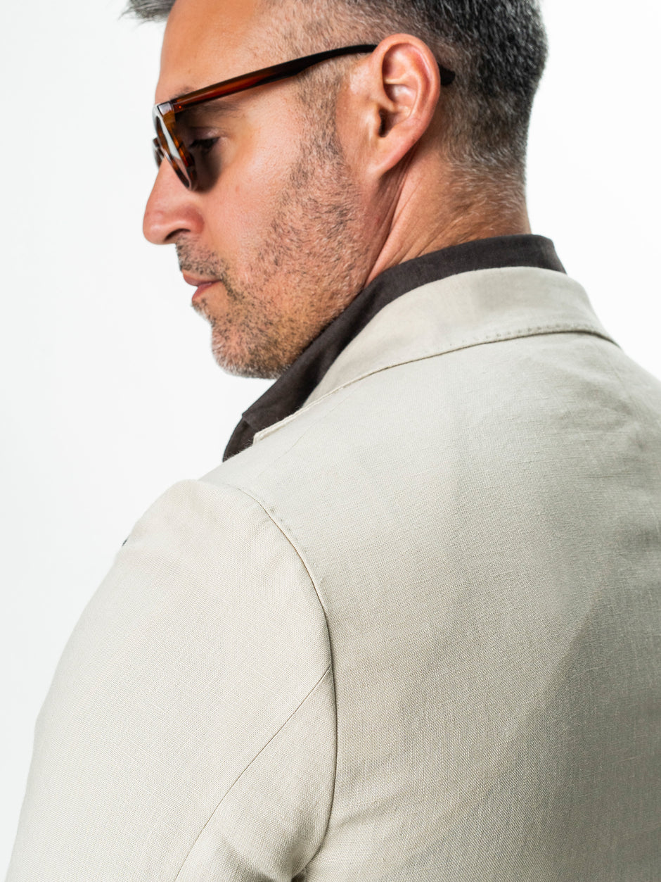 Sacou Barbati Crem 100% In Natural Vitale Barberis BMan0053 (9)