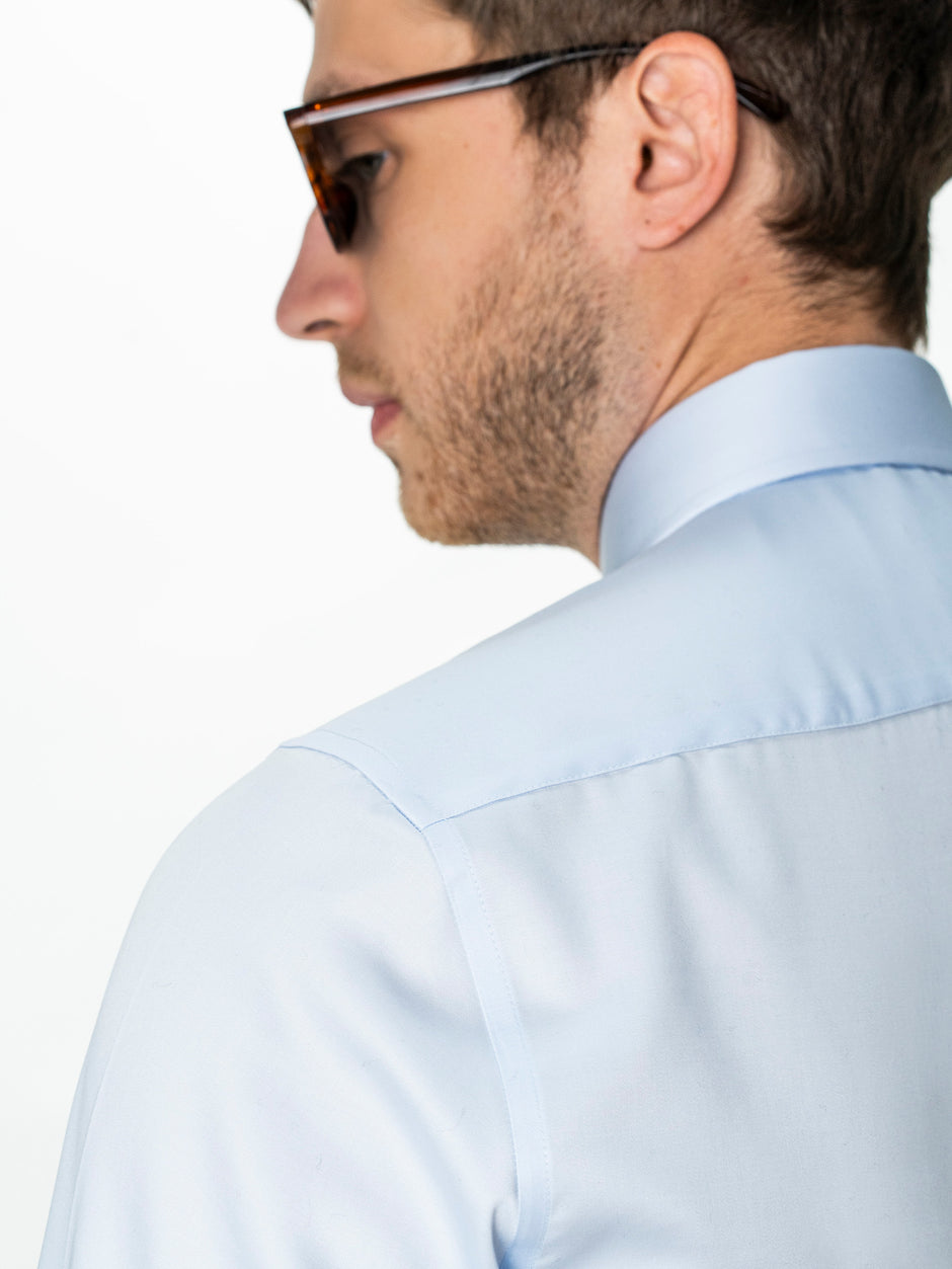 Camasa Bleu Barbati Premium Confort Fit Non Iron BMan0063 (5)