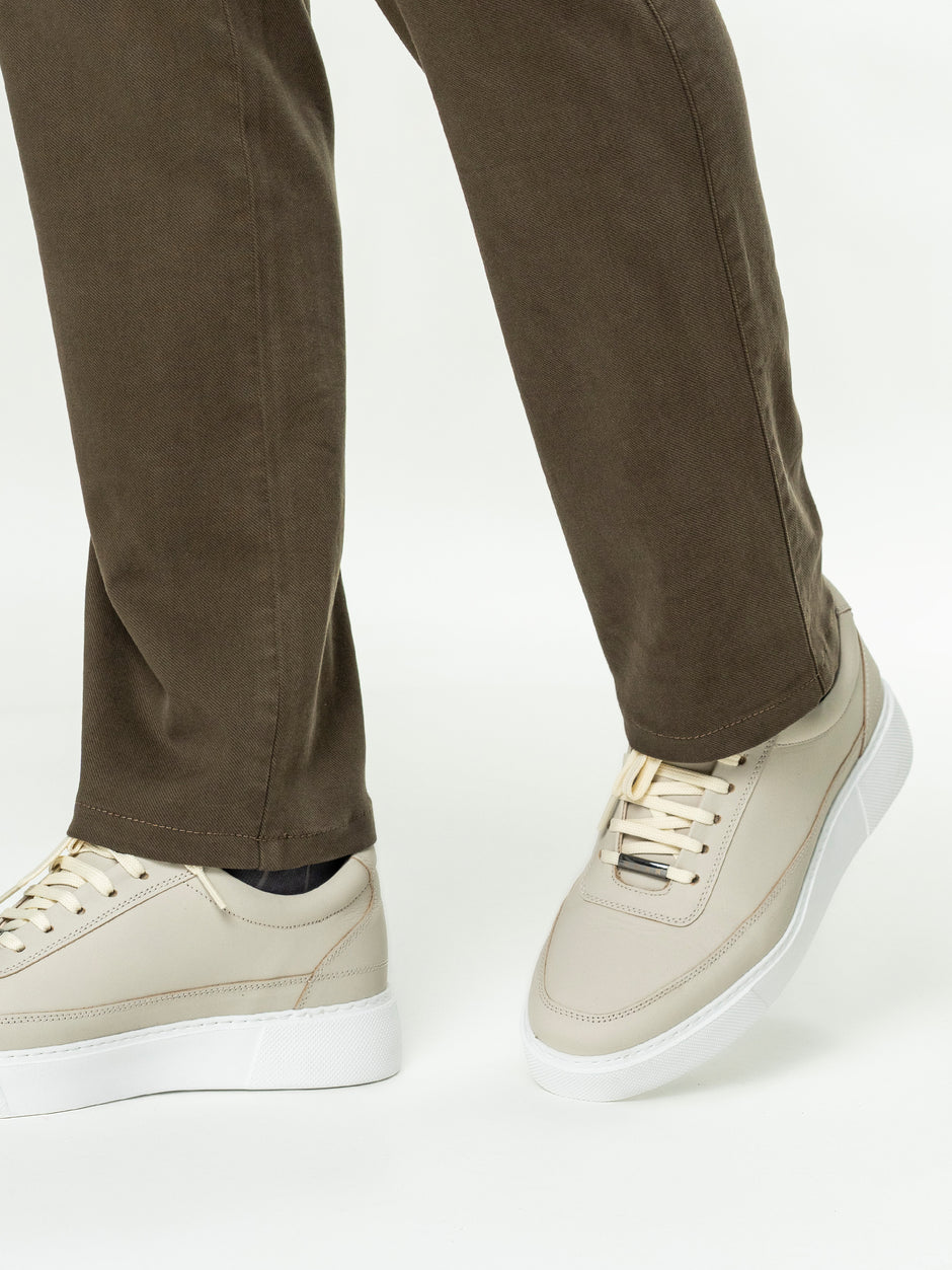 Pantaloni Chino Barbati Maro Bumbac Cu Tencel BMan0130 (7)