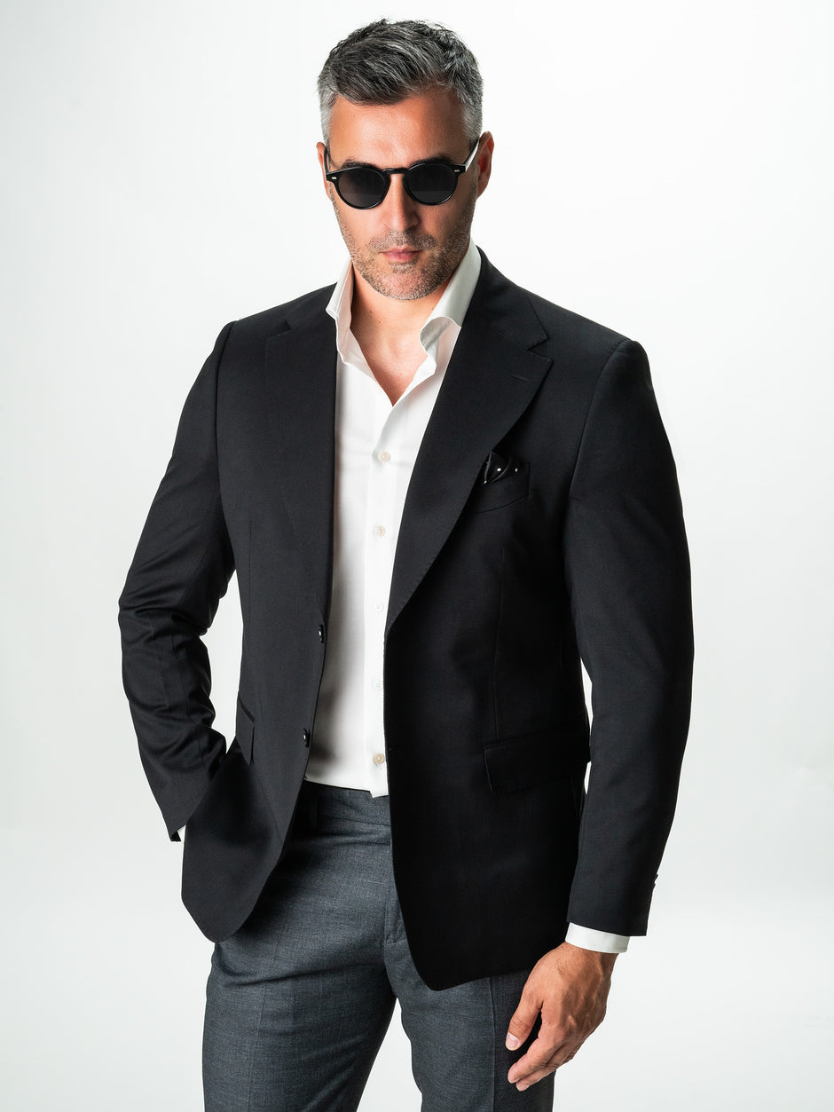 Pantaloni Barbati Eleganți Gri Imprimeu Birdseye Stofa Sarto BMan0007 (7)