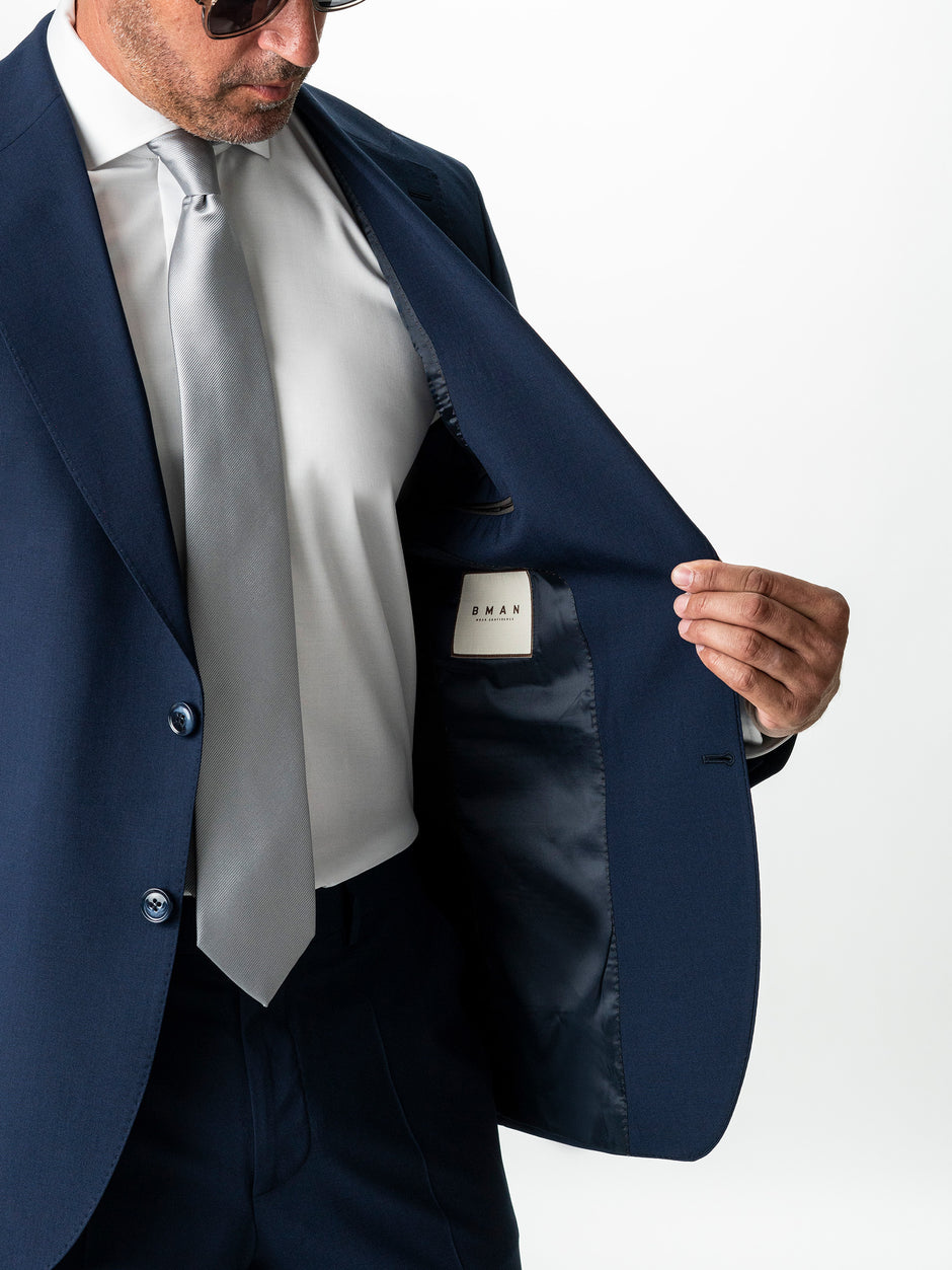 Costum Elegant Barbati Bleumarin All Season BMan0063 (6)