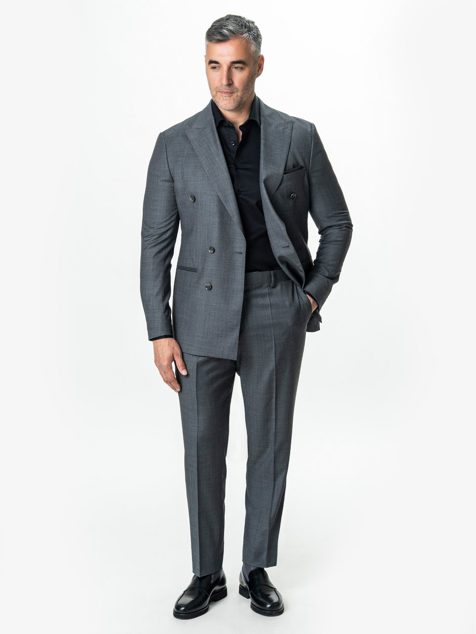 Costum Gri Inchis Barbati Lana Vitale Barberis BMan0005 (4)