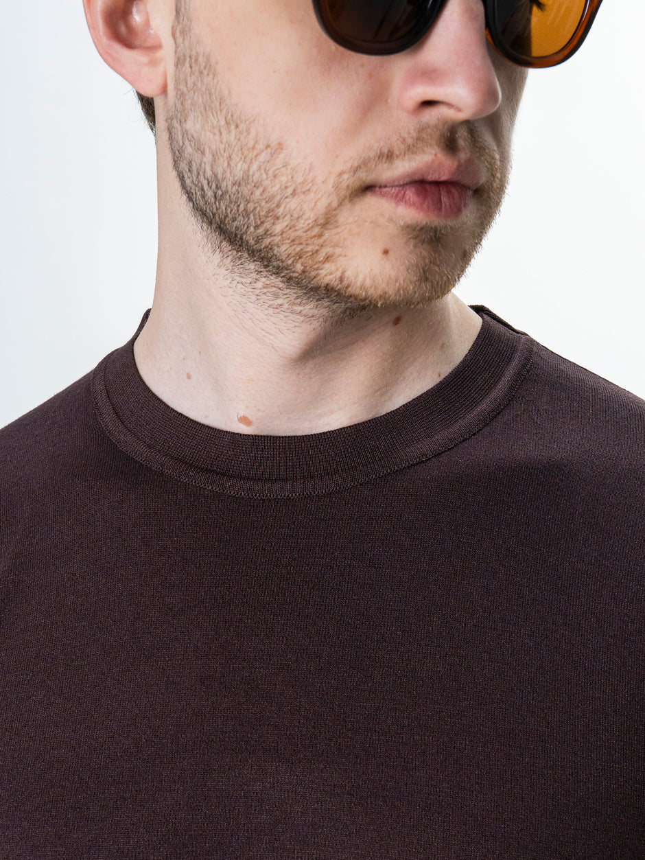 Tricou Barbati Rayon Maro Inchis BMan0102 (3)
