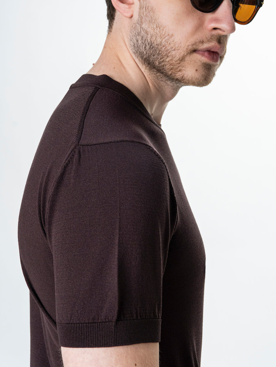 Tricou Barbati Rayon Maro Inchis BMan0102 (9)