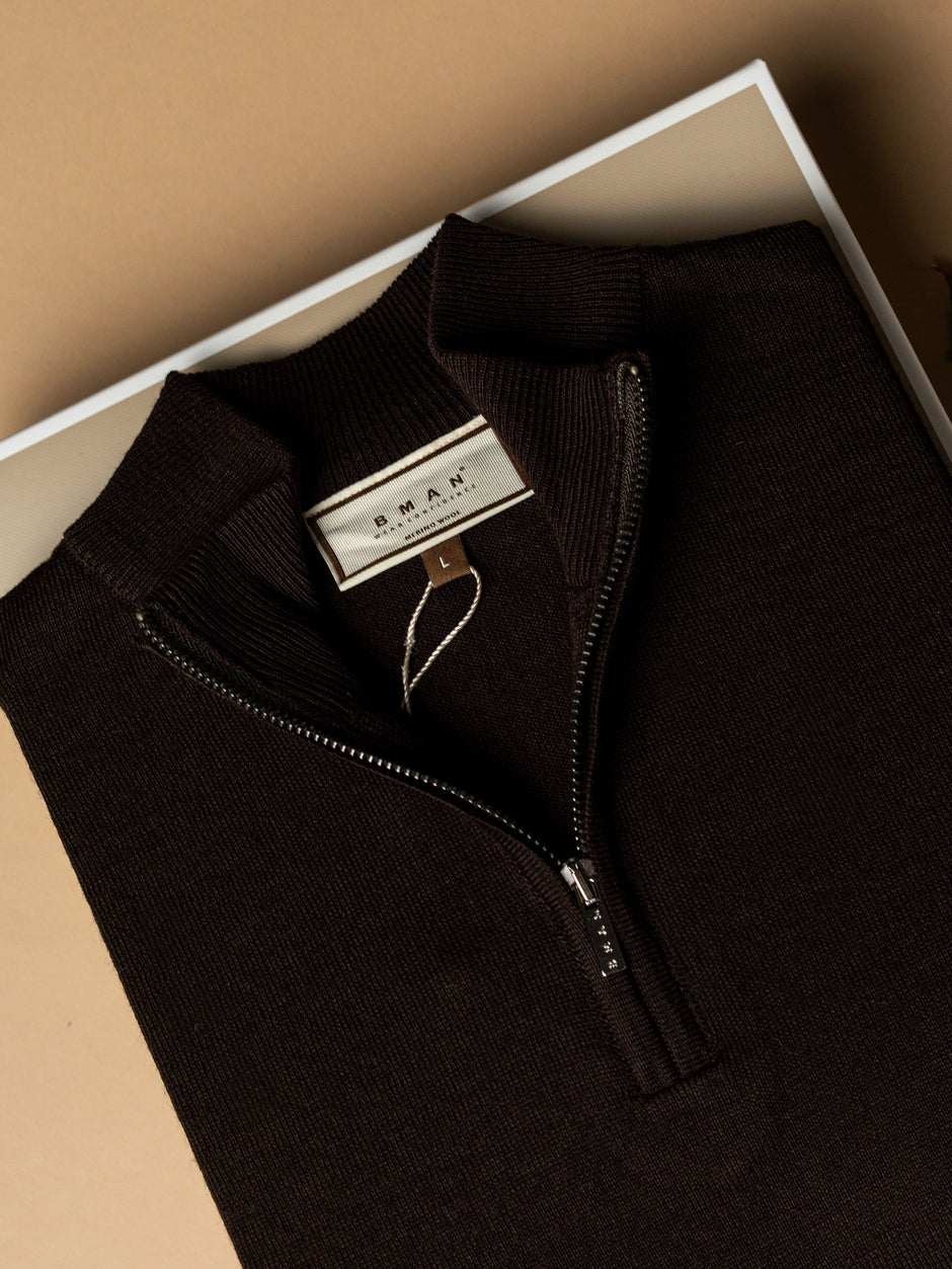 Pachet Cadou Barbati Pulover Cu Fermoar Si Camasa Bumbac Bman0013 (3)