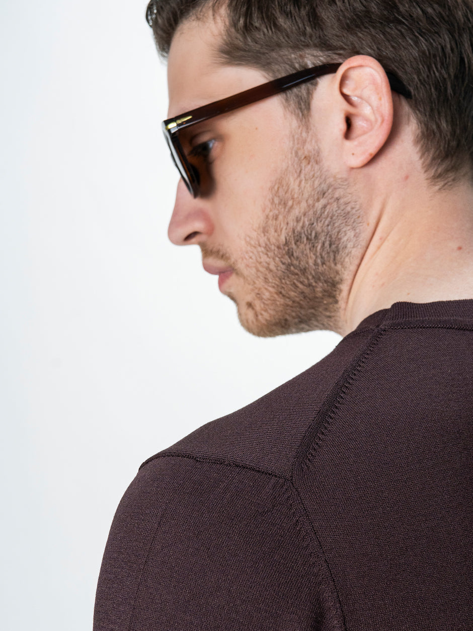 Tricou Barbati Rayon Maro Inchis BMan0102 (5)